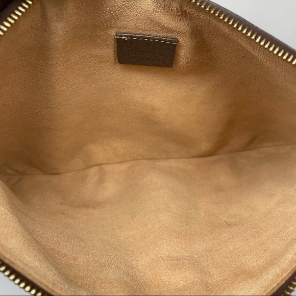 🔴SOLD🔴GUCCI GG Supreme Monogram Large Ophidia Pouch Clutch. - Picture 12 of 17